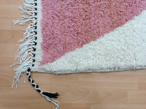 Authentic Handmade Moroccan Colorful Berber Rug – Beni Ourain